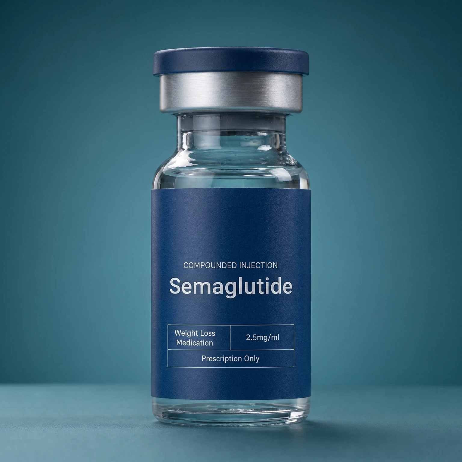 Compounded Semaglutide single-dose compounded vial