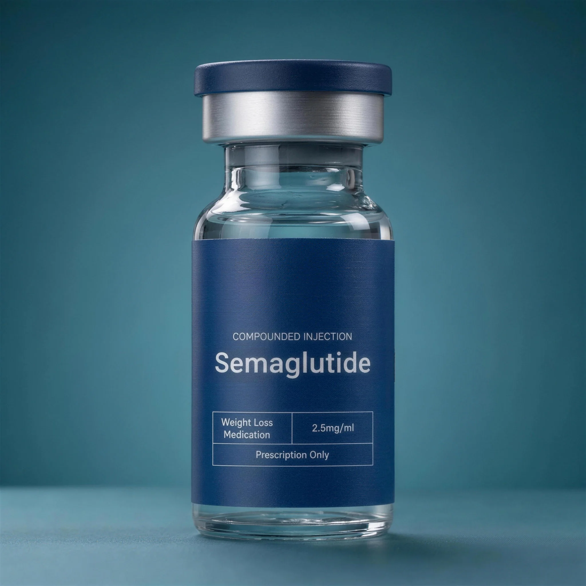 Compounded Semaglutide single-dose compounded vial