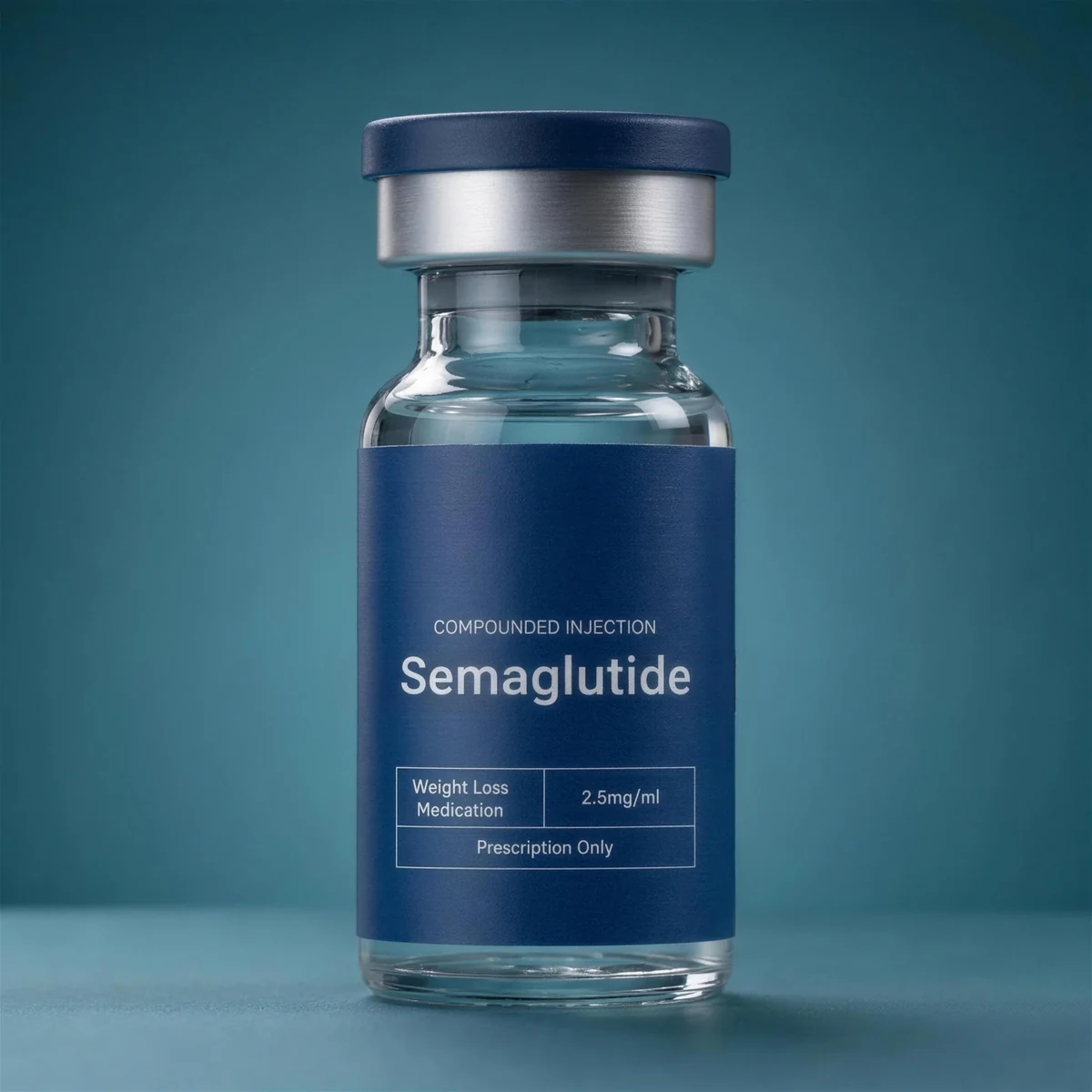 Compounded Semaglutide single-dose compounded vial